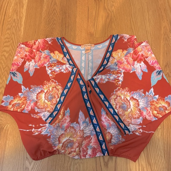 Flying Tomato Kimono Top Blouse - Picture 2 of 5